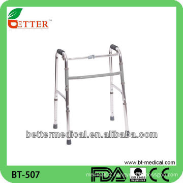 Aluminum Walker wooden baby walker